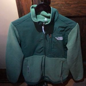 Well Loved Green North Face Jacket